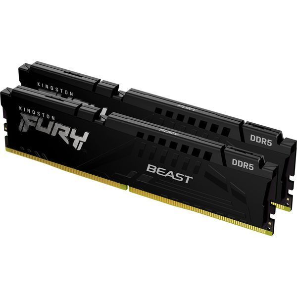 Оперативная память DDR5 32GB (2x16GB) 6800 MHz Beast Black EXPO Kingston Fury (ex.HyperX) (KF568C34BBEK2-32) KF568C34BBEK2-32 фото