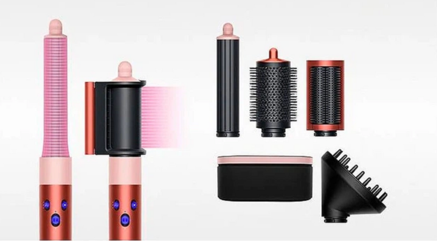 Стайлер Dyson Airwrap Long Volumise (581840-01) Bronze Pink EU 32482 фото
