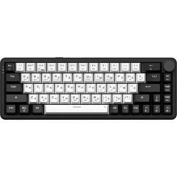 Клавиатура GamePro Asgard Valhalla MK210B Pro 65 RGB Wireless/Bluetooth/USB Black (MK210B Pro) 259720 фото