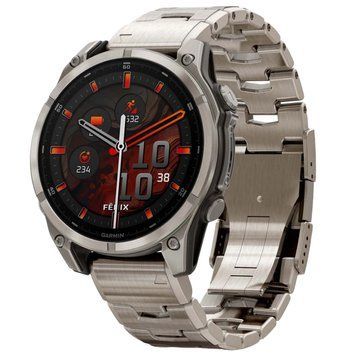 Смарт-часы Garmin fenix 8 47mm, AMOLED, Saph, Ti/Bare/Graphite w/TiBand,Excl, GPS (010-02904-40) 26353 фото