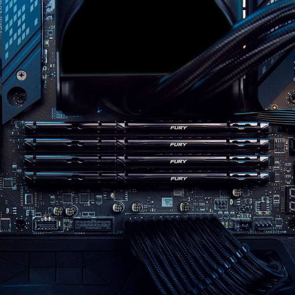 Оперативна пам'ять DDR5 16GB (2x8GB) 5600 MHz Beast Kingston Fury (ex.HyperX) (KF556C36BBEK2-16) KF556C36BBEK2-16 фото