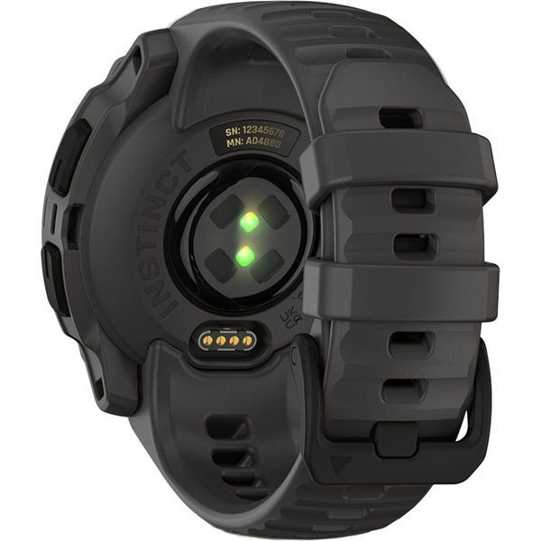 Смарт-годинник Garmin Instinct E 40mm Black with Charcoal Band (010-02932-00) 98498 фото