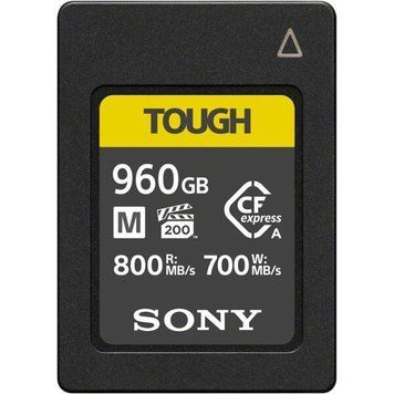 Карта пам'яті Sony CFexpress Type A 960GB R800/W700 Tough Black (CEAM960T.SYM) 177109 фото