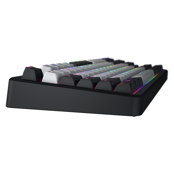 Клавиатура Hator Rockfall 3 Mecha TKL QMK/VIA Orange Wireless Black (HTK850UA) 77944 фото