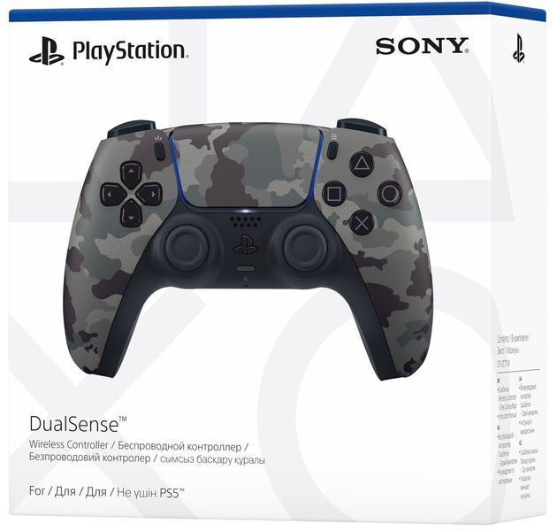 Геймпад Sony PlayStation 5 DualSense Gray Camouflage (9423799) 703644 фото