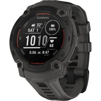 Смарт-часы Garmin Instinct E 45mm Black with Charcoal Band (010-02933-00) 98501 фото