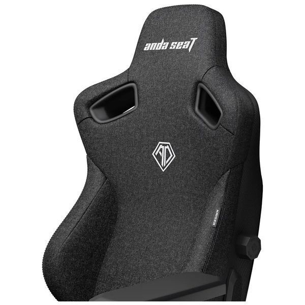 Игровое кресло Anda Seat Kaiser 3 Fabric Size L Black (AD12YDC-L-01-B-CF) AD12YDC-L-01-B-CF фото