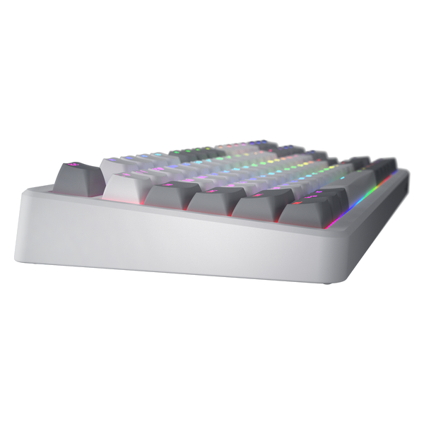 Клавиатура Hator Rockfall 3 Mecha TKL QMK/VIA Orange Wireless White (HTK851UA) 150528 фото
