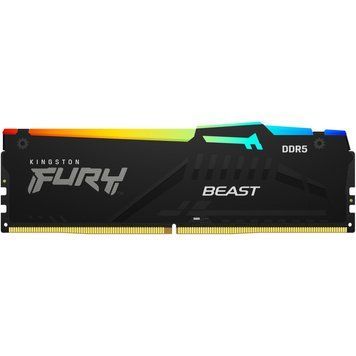 Оперативная память DDR5 32GB 5200 MHz Beast RGB EXPO Kingston Fury (ex.HyperX) (KF552C36BBEA-32) KF552C36BBEA-32 фото