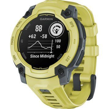 Смарт-часы Garmin Instinct E 45mm Electric Lime with Electric Lime Band (010-02933-01) 98502 фото