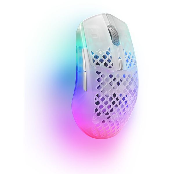 Мишка SteelSeries Aerox 3 Wireless Ghost (62610) 643167 фото