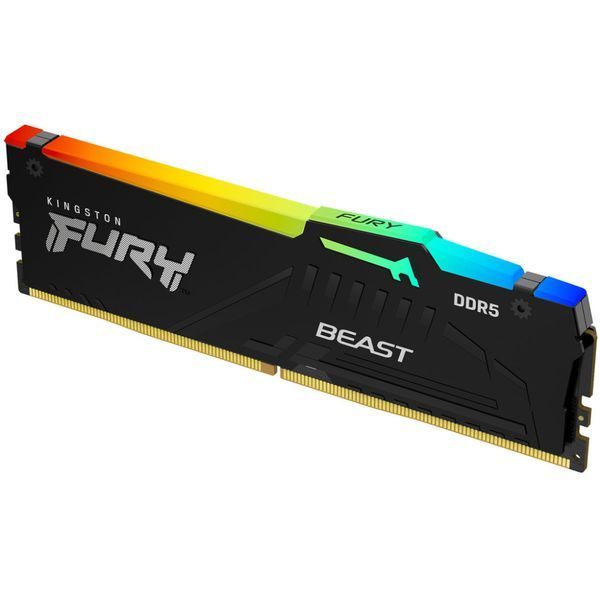 Оперативна пам'ять DDR5 32GB 5200 MHz Beast RGB EXPO Kingston Fury (ex.HyperX) (KF552C36BBEA-32) KF552C36BBEA-32 фото