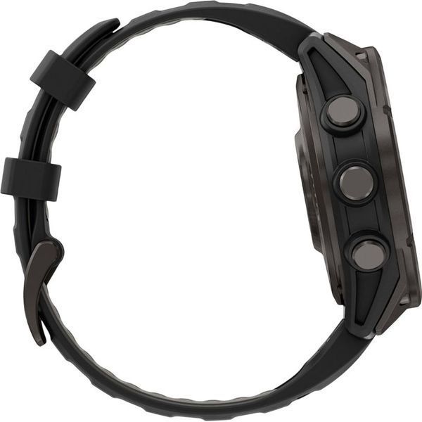 Смарт-часы Garmin Fenix 8 Pro 47 mm AMOLED Carbon Gray DLC Titanium w. Black/Pebble Gray (010-03198-00/01) 262934 фото