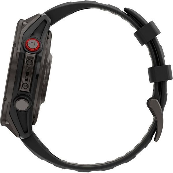 Смарт-часы Garmin Fenix 8 Pro 47 mm AMOLED Carbon Gray DLC Titanium w. Black/Pebble Gray (010-03198-00/01) 262934 фото