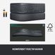 Клавіатура Logitech ERGO K860 for Business Bluetooth/Wireless UA Black (920-010352) 745279 фото 11