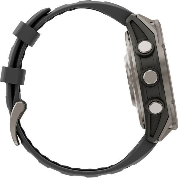 Смарт-годинник Garmin Fenix 8 Pro 47 mm AMOLED Titanium with Graphite/Black (010-03198-10/11) 262937 фото