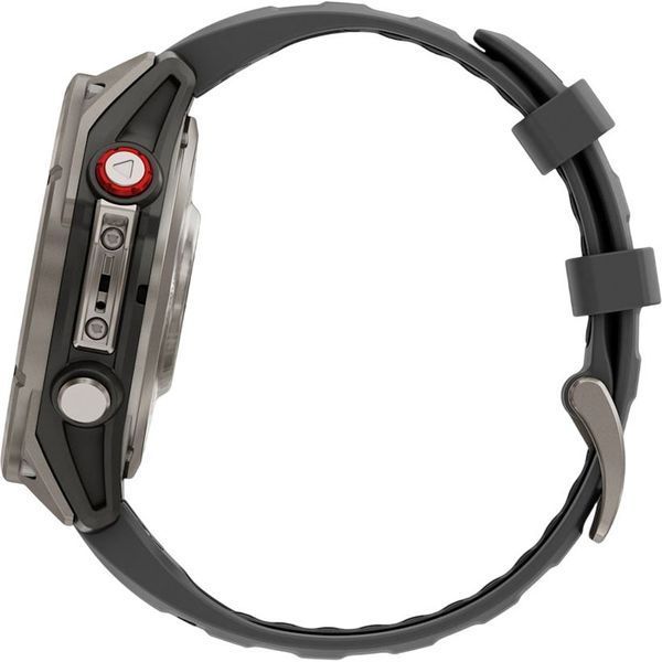 Смарт-годинник Garmin Fenix 8 Pro 47 mm AMOLED Titanium with Graphite/Black (010-03198-10/11) 262937 фото