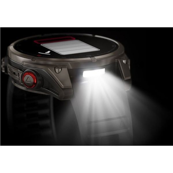 Смарт-годинник Garmin Fenix 8 Pro 47 mm AMOLED Titanium with Graphite/Black (010-03198-10/11) 262937 фото