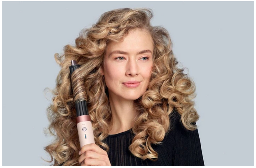 Стайлер Dyson Airwrap Co-anda 2x Multi Hair Styler Straight + Wavy Amber Silk (143034-01) 263062 фото