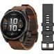 Смарт-часы Garmin Fenix 8 Pro 47 mm Carbon Gray DLC Titanium with Chestnut Leather Band (010-03198-40) 267644 фото 1