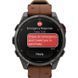 Смарт-часы Garmin Fenix 8 Pro 47 mm Carbon Gray DLC Titanium with Chestnut Leather Band (010-03198-40) 267644 фото 4