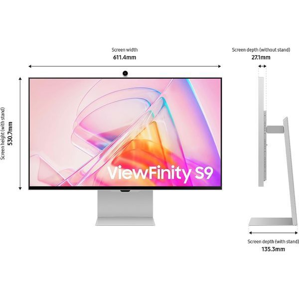 Монітор 27" SAMSUNG ViewFinity S9 5K S27C900 (LS27C902PAIXUA) LS27C902PAIXUA фото