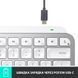 Клавиатура Logitech MX Keys Mini Wireless Illuminated UA Pale Grey (920-010499) 748473 фото 10