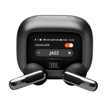 Навушники JBL Live Flex 3 Black (JBLLIVEFLEX3BLK) JBLLIVEFLEX3BLK фото