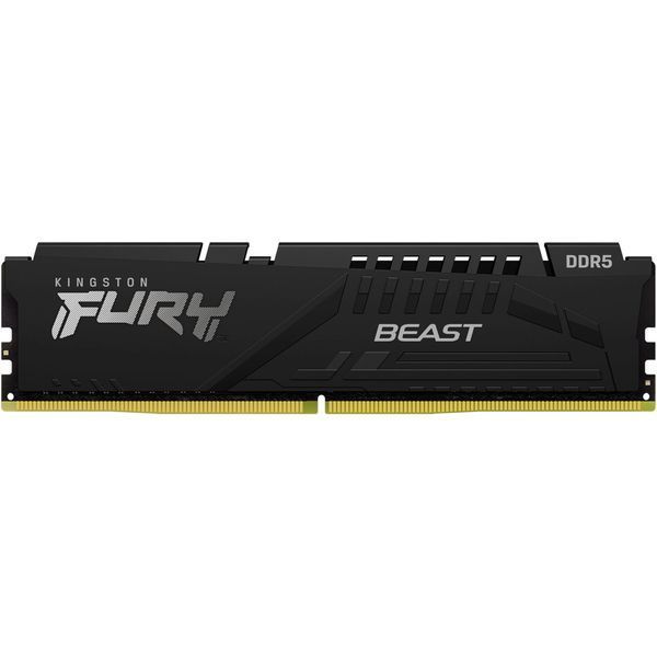 Оперативна пам'ять DDR5 64GB (2x32GB) 5200 MHz Beast Black Kingston Fury (ex.HyperX) (KF552C40BBK2-64) KF552C40BBK2-64 фото