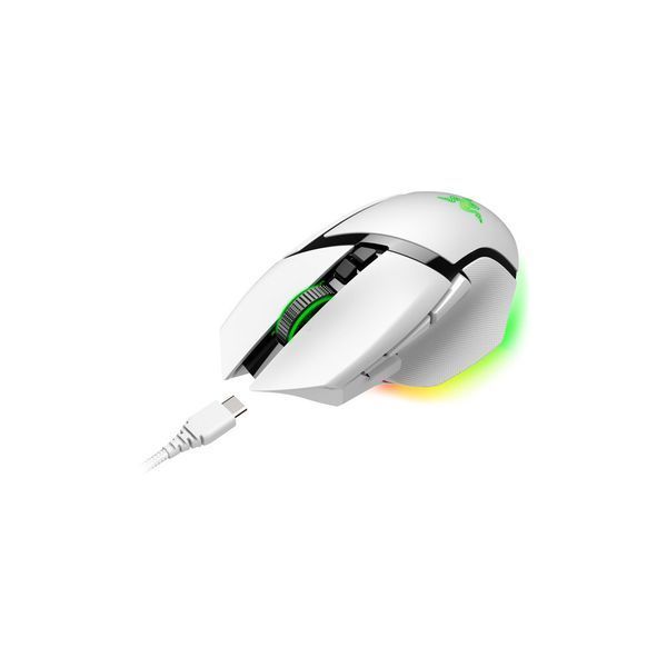 Мышка Razer Basilisk V3 Pro Wireless/Bluetooth White (RZ01-04620200-R3G1) 747369 фото