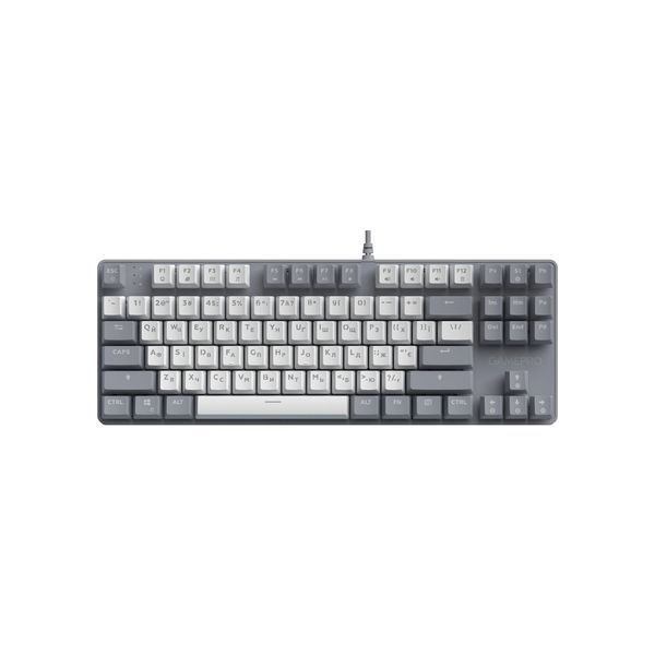 Клавиатура GamePro Genesis Metallic MK110G Outemu Red Switch USB UA Gray (MK110G) 299707 фото