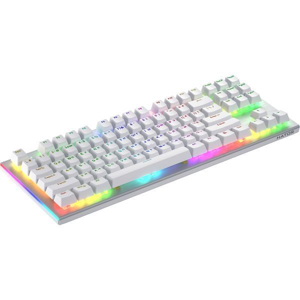 Клавіатура Hator Gravity X TKL Orange USB White (HTK551UA) АЛ-00008359 фото