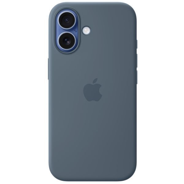 Чехол Apple для iPhone 17 Silicone Case with MagSafe Anchor Blue (MGEW4ZM/A) MGEW4ZM/A фото