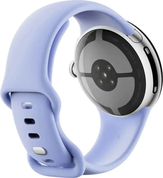 Смарт-годинник Google Pixel Watch 4 41mm Wi-Fi Polished Silver Aluminum case / Iris Active Band 418852 фото