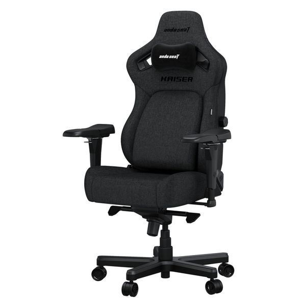 Игровое кресло Anda Seat Kaiser 4 Fabric Size XL Dark Grey (AD12YDDC-XLL-20-GB-CF) AD12YDDC-XLL-20-GB-CF фото