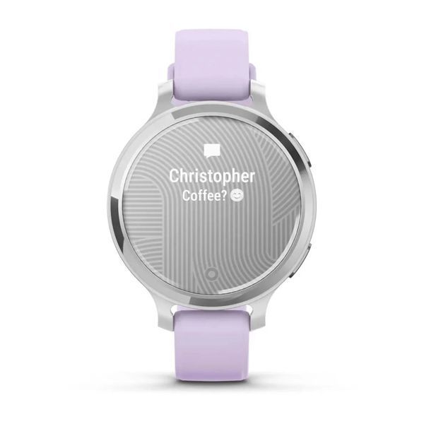 Смарт-часы Garmin Lily 2 Active, Silver/Jasmine Purple, Silicone, (010-02891-01) 68836 фото