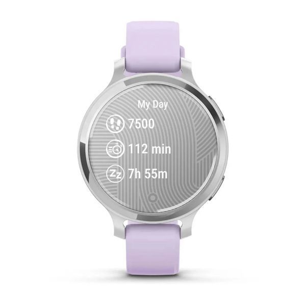 Смарт-часы Garmin Lily 2 Active, Silver/Jasmine Purple, Silicone, (010-02891-01) 68836 фото