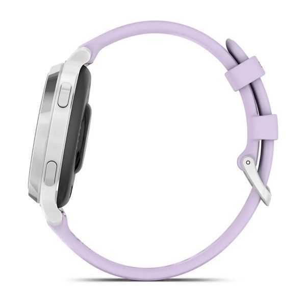 Смарт-часы Garmin Lily 2 Active, Silver/Jasmine Purple, Silicone, (010-02891-01) 68836 фото