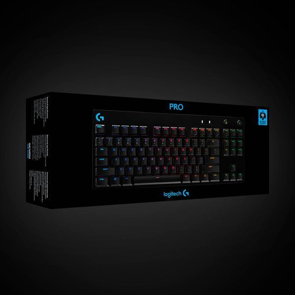 Клавиатура Logitech G PRO Mechanical Gaming USB UA Black (920-009392) 322214 фото
