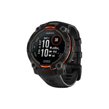 Смарт-годинник Garmin Instinct 3, 45mm, Solar, Black Bezel with Black Band, GPS (010-02934-00) 010-02934-00 фото
