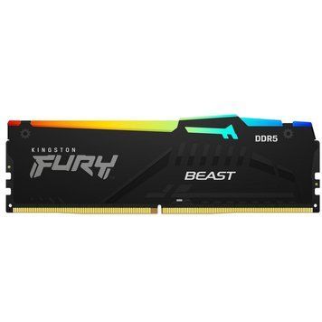 Оперативная память DDR5 64GB 5600 MHz Beast RGB EXPO Black Kingston Fury (ex.HyperX) (KF556C36BBEA-64) KF556C36BBEA-64 фото