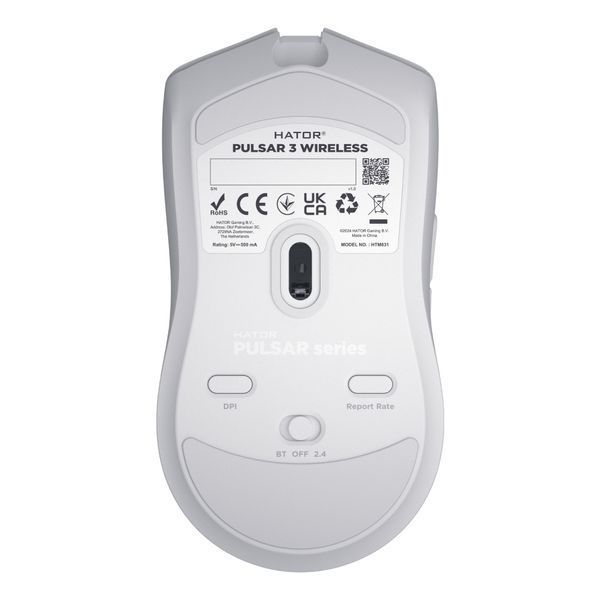 Мышка Hator Pulsar 3 Wireless White (HTM631) 245341 фото