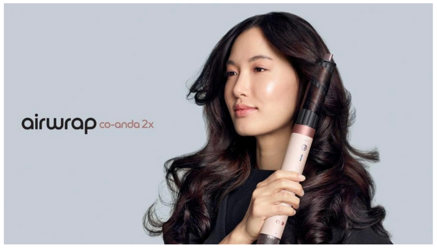 Стайлер Dyson Airwrap Co-anda2x Multi-styler & Dryer Straight + Wavy Pink Rose (598757-01) EU 259272 фото