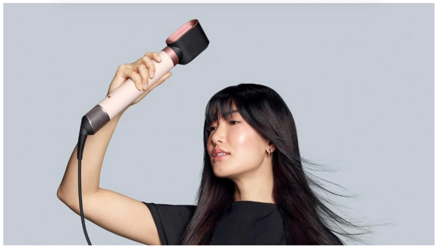 Стайлер Dyson Airwrap Co-anda2x Multi-styler & Dryer Straight + Wavy Pink Rose (598757-01) EU 259272 фото