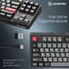 Клавіатура GamePro Asgard Ragnar Wireless/Bluetooth/USB UA Black (MK285BK) 305104 фото 5