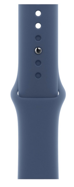 Смарт-часы Apple Watch Series 10 GPS, 46mm Silver Aluminum Case with Denim Sport Band (M/L) (MWWM3) 19239 фото