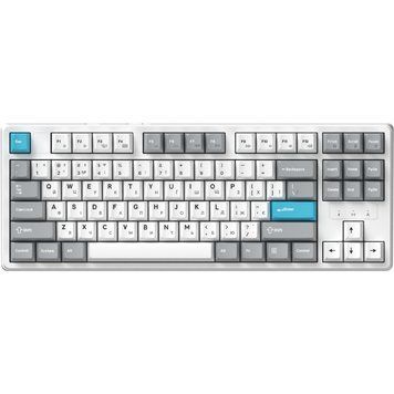 Клавиатура GamePro Asgard Ragnar Wireless/Bluetooth/USB UA White (MK285WH) 305106 фото
