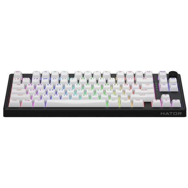 Клавіатура Hator Skyfall 80 Wireless Black/White (HTK3180UA) 274735 фото