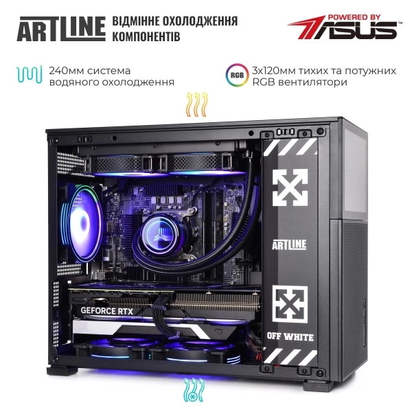 Комп'ютер ARTLINE Gaming D31, Intel Core i7 14700F, GeForce RTX 4070 12GB (D31v56) 00-00063440 фото