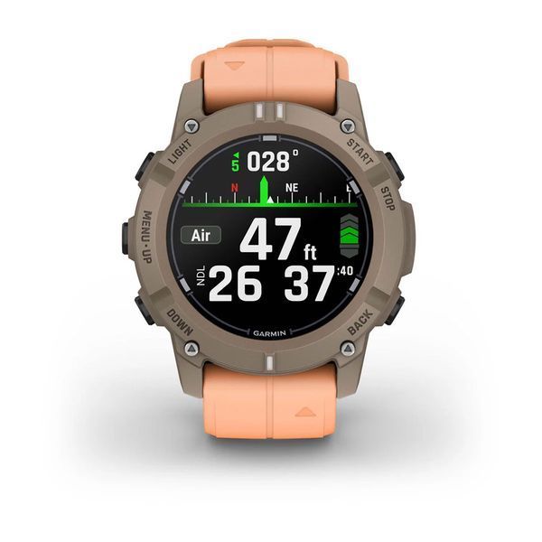 Смарт-годинник Garmin Descent G2 Paloma with Shell Pink Band (010-02986-01) 129026 фото